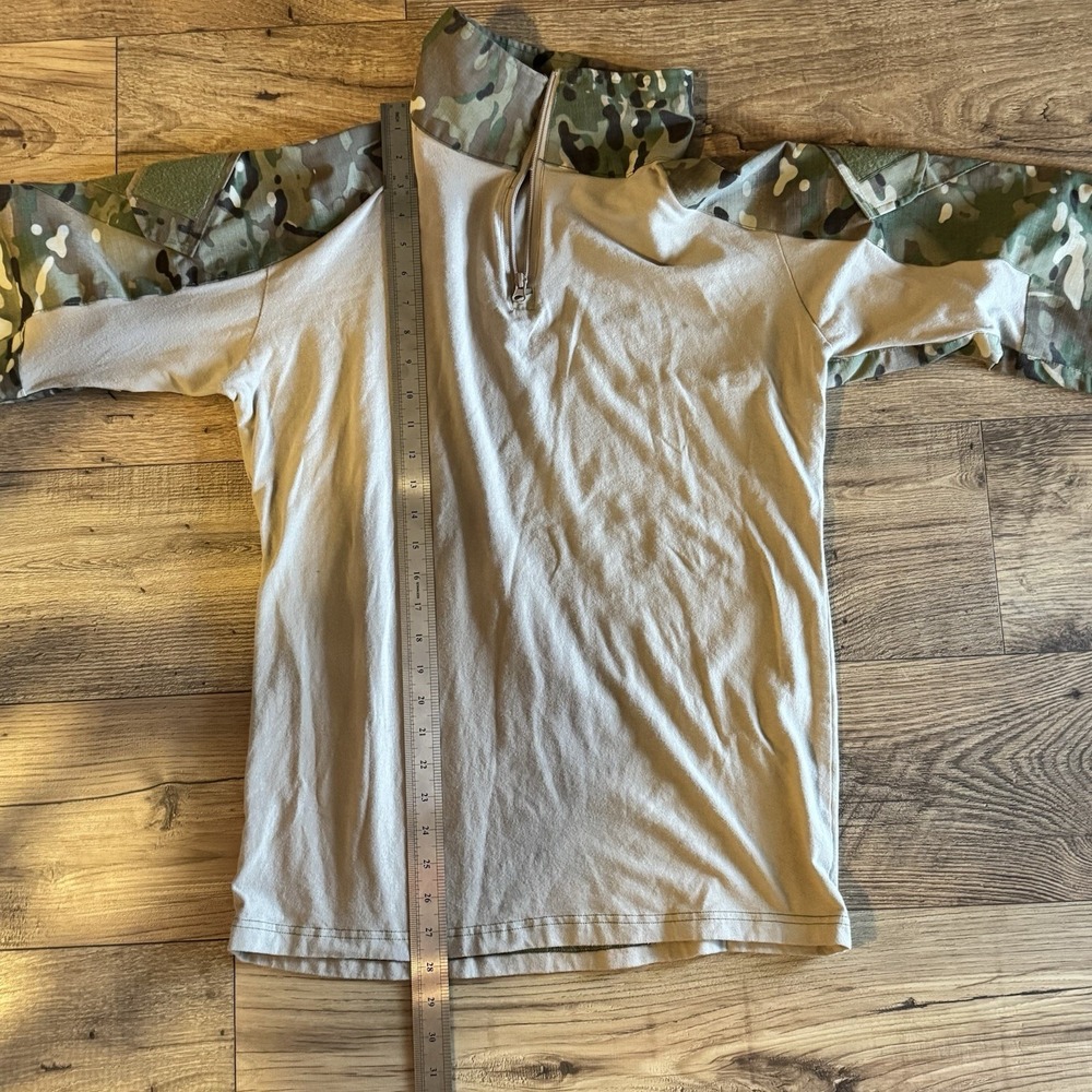 Military Tactical Camouflage Bodysuit Shirt Men's XXL Paintball Hunting Outdoor - Picture 13 of 14